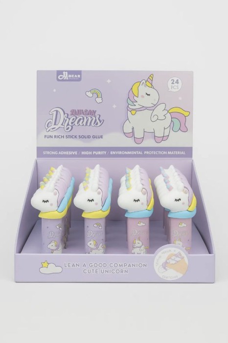 Клей канцелярский &quot;Glue&quot;, mix (9 г) 