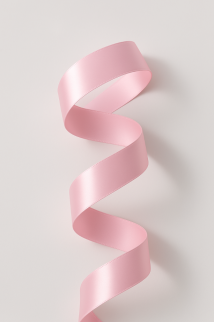 Лента для декора и подарков &quot;Ribbon of Joy&quot;, neon light pink (3,8 см*1 м)