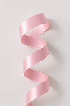 Лента для декора и подарков "Ribbon of Joy", neon light pink (3,8 см*1 м)