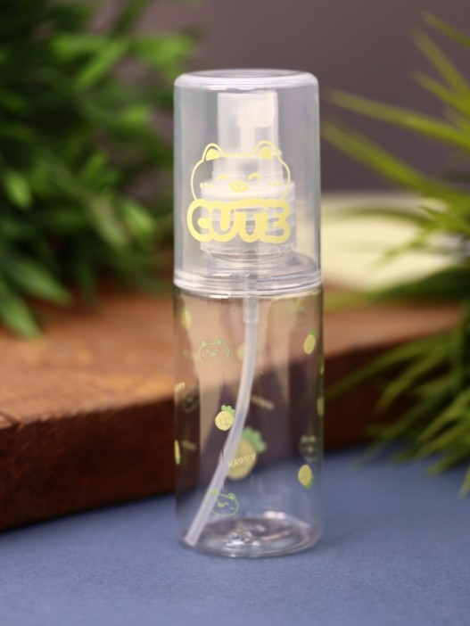 Дорожная бутылочка &quot;Cute pig&quot;, yellow (60 ml) 