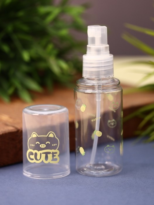 Дорожная бутылочка &quot;Cute pig&quot;, yellow (60 ml) 