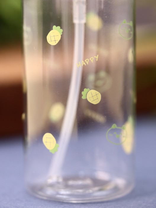 Дорожная бутылочка &quot;Cute pig&quot;, yellow (60 ml) 