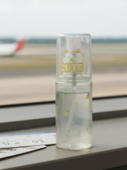 Дорожная бутылочка "Cute pig", yellow (60 ml)