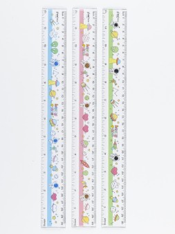 Линейка "Bright astronaut" 30 см, пластик