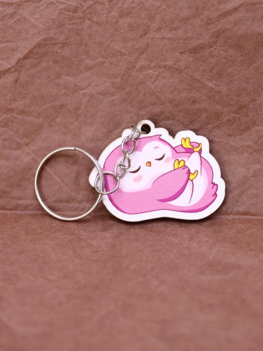 Брелок ECO из дерева "SOVA dreaming" 