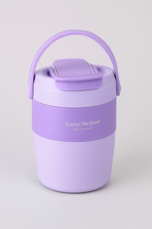 Ланчбокс "Enjoy the food", purple (600 мл)