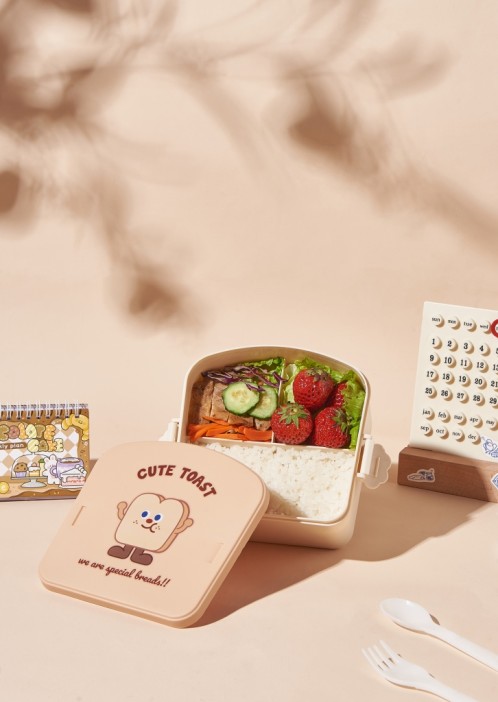 Ланчбокс "Cute toast",1350 ml 