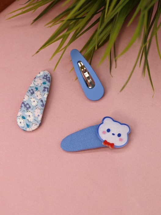 Набор заколок для волос "Blue cat" 