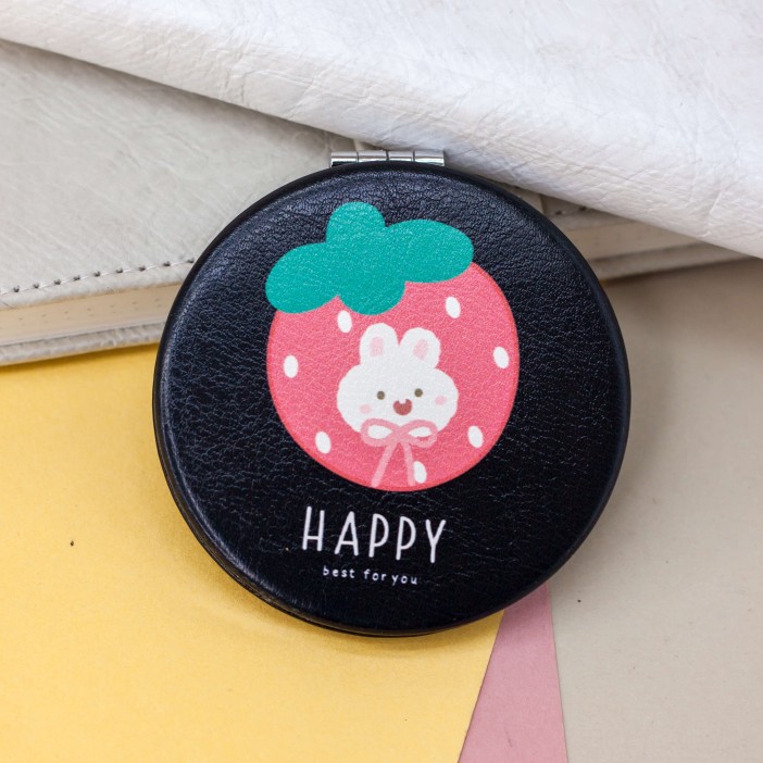 Зеркало &quot;Happy hare strawberry&quot;, black 