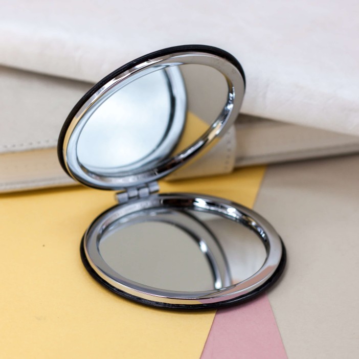 Зеркало "Happy hare strawberry", black 