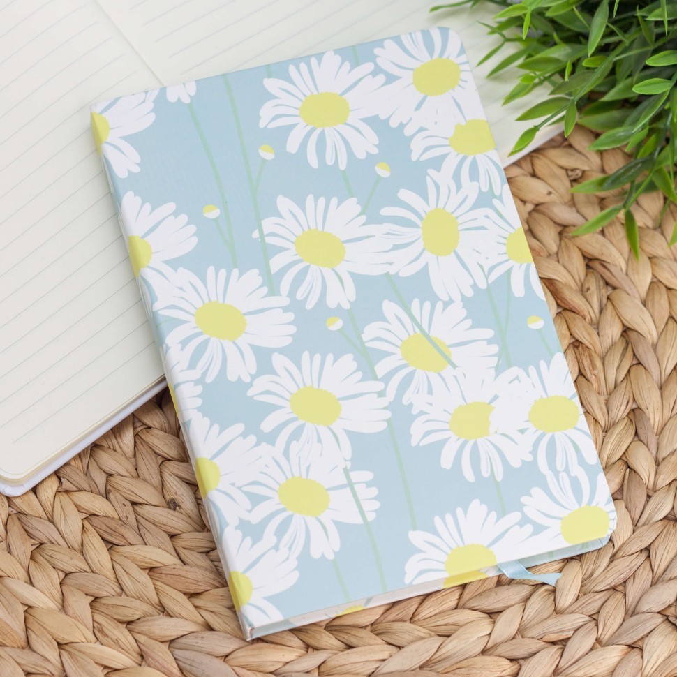 Блокнот (A5) "Bloom", green (14.5*21)