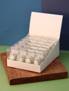 Точилка для карандашей &quot;Grey cute cat&quot;, шоу-бокс 24 шт.