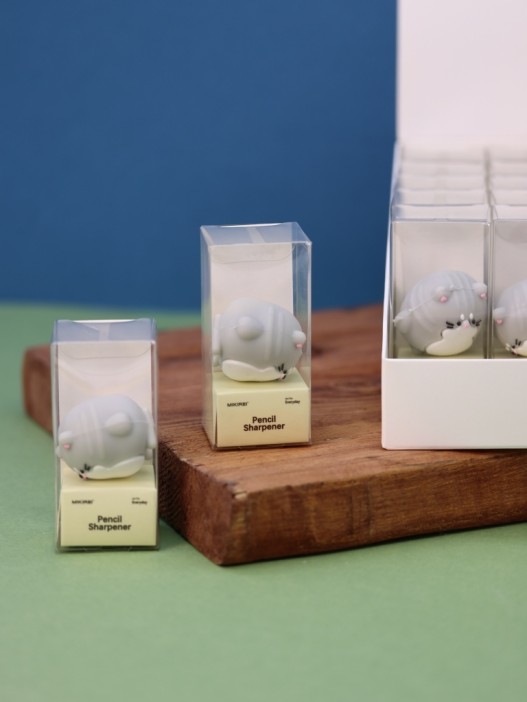 Точилка для карандашей &quot;Grey cute cat&quot;, шоу-бокс 24 шт. 