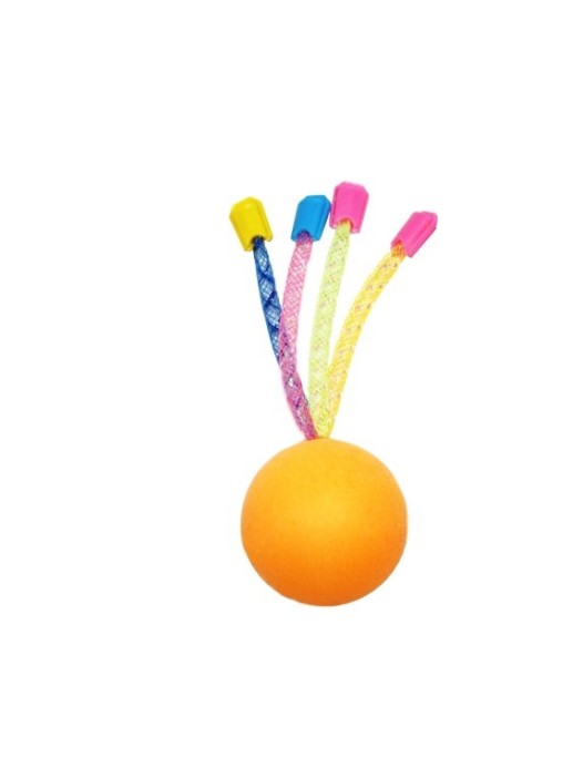 Игрушка для кота &quot;Раскрась меня&quot;, звенящая, с трубочками 