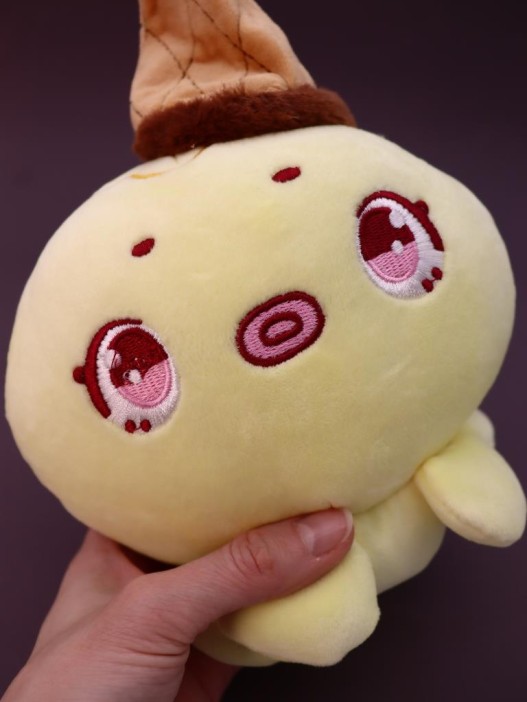 Мягкая игрушка &quot;Melting&quot;, yellow, 22 см 