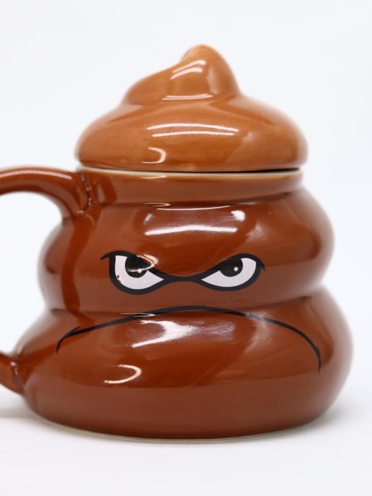 Кружка «Angry poop», brown (500 ml) 