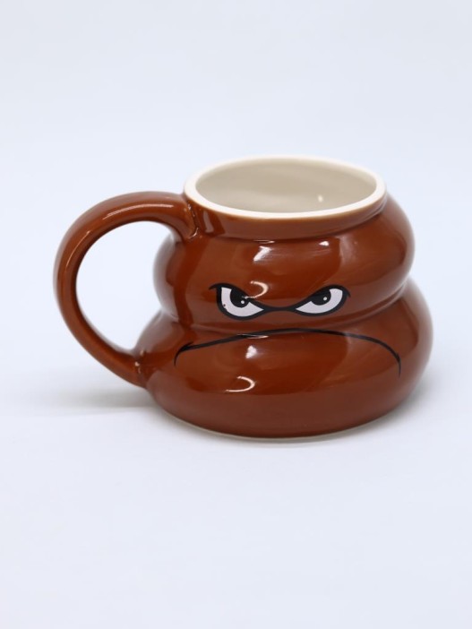 Кружка «Angry poop», brown (500 ml) 