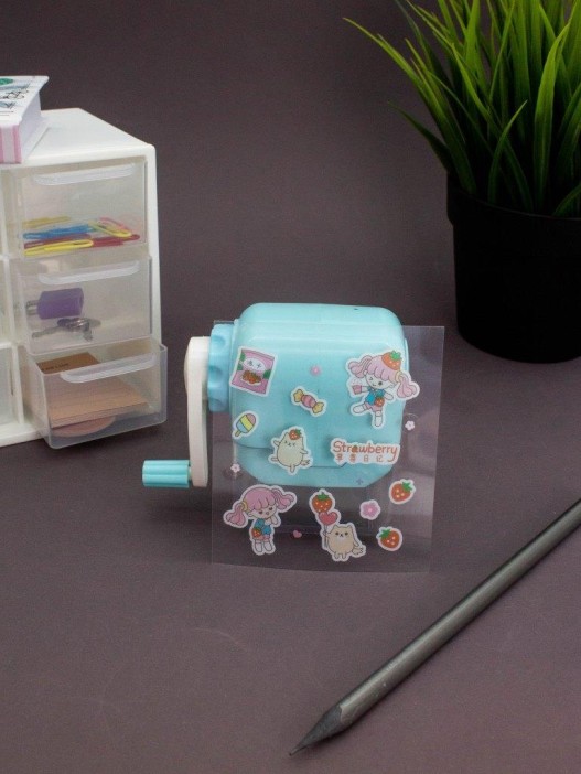 Точилка для карандашей механическая &quot;Cuteness&quot;, green 