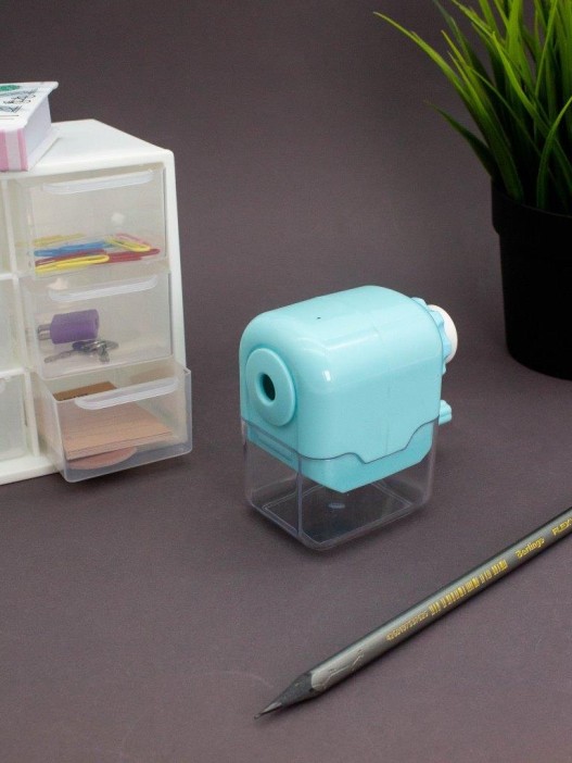 Точилка для карандашей механическая &quot;Cuteness&quot;, green 