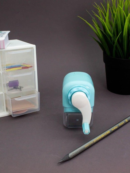 Точилка для карандашей механическая &quot;Cuteness&quot;, green 