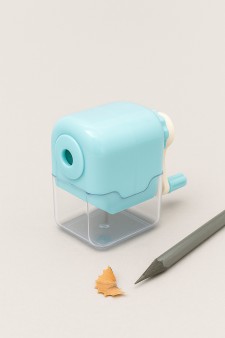 Точилка для карандашей механическая "Cuteness", green