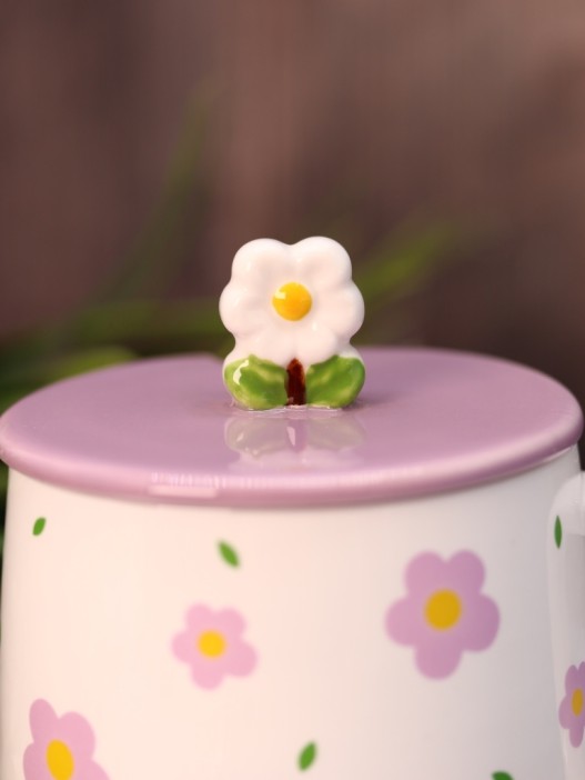 Кружка «Fresh flowers», pink (380 ml) 