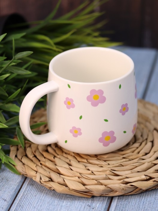 Кружка «Fresh flowers», pink (380 ml) 