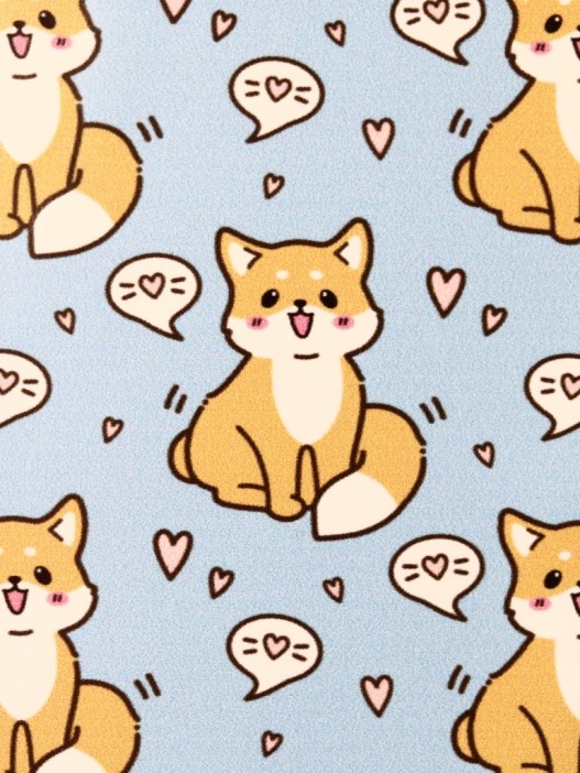 Обложка для паспорта Аниме «Many fox», плотность 600 мкм 