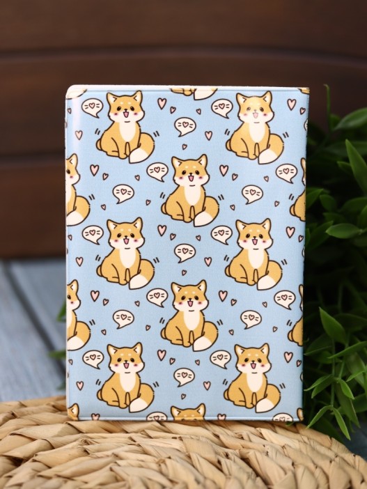 Обложка для паспорта Аниме «Many fox», плотность 600 мкм 