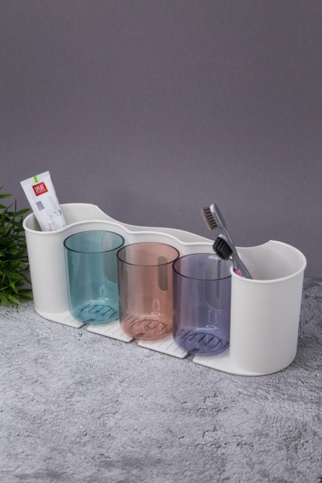 Настенный органайзер для ванной &quot;Classic&quot;, 3 яруса 