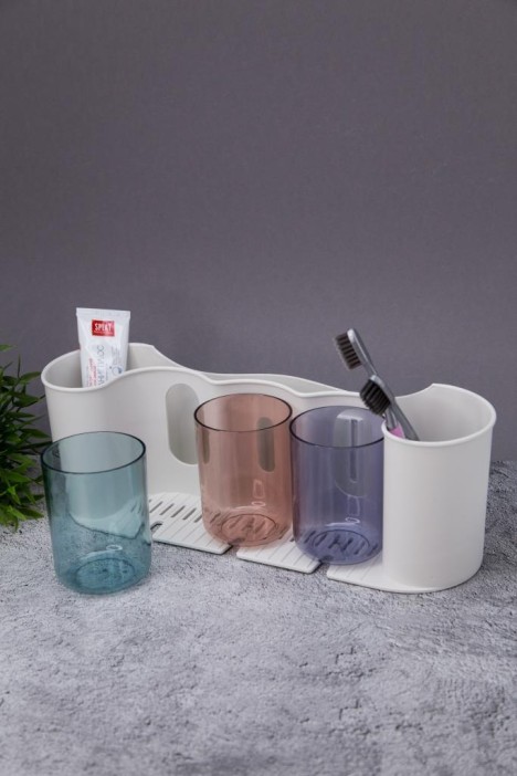 Настенный органайзер для ванной &quot;Classic&quot;, 3 яруса 