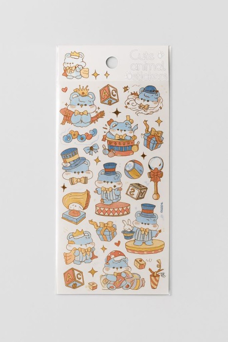 Наклейки &quot;Cute animal&quot;, bear 