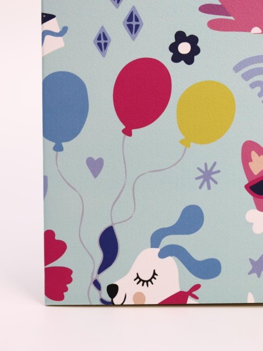 Блокнот (А5) "Fashion dogs", blue (14.5*21)