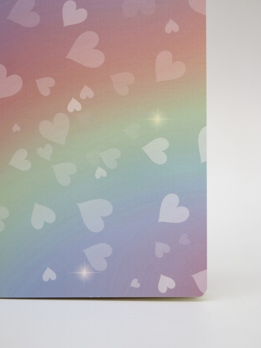 Блокнот (А5) "Rainbow pattern", purple (14.5*21) 