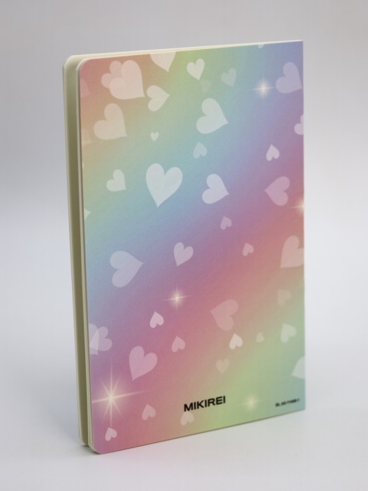 Блокнот (А5) "Rainbow pattern", purple (14.5*21) 