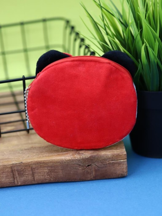 Кошелёк плюшевый &quot;Beautiful Panda&quot;, white (10*11 см) 