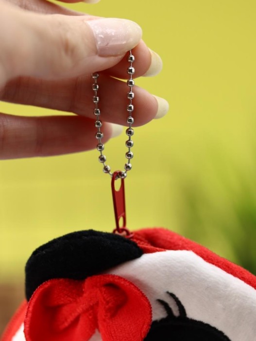 Кошелёк плюшевый &quot;Beautiful Panda&quot;, white (10*11 см) 