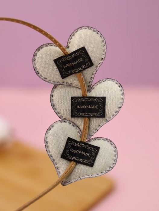 Ободок для волос GIRLY &quot;Heart of gold&quot;, gold 