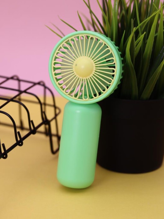 Портативный ручной вентилятор iLikeGift «Простой», зеленый 