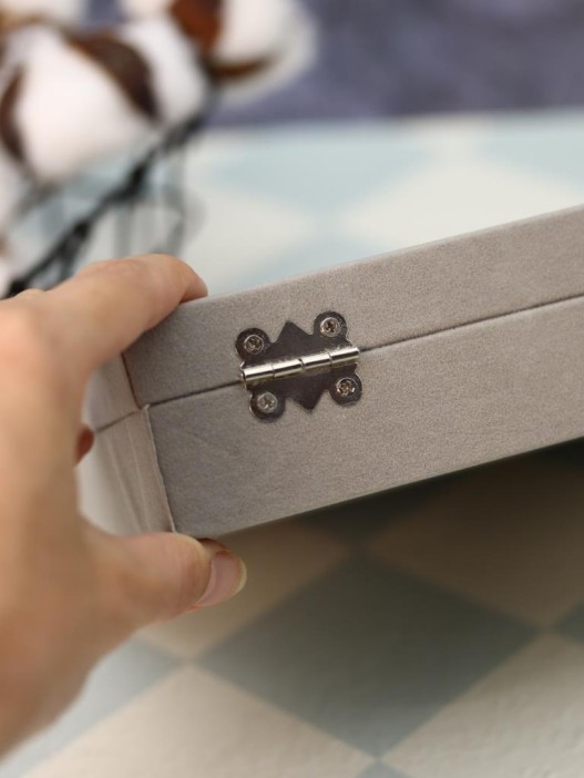 Шкатулка "Ghostly beauty", grey 