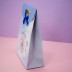 Пакет подарочный (S) «Girl with flowers», blue (19.5*27*8.6) 