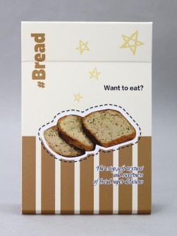 Зеркало "Three bread", beige