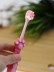 Зубная щётка для взрослых iLikeGift &quot;Lil Paw&quot;, pink (10 см) 
