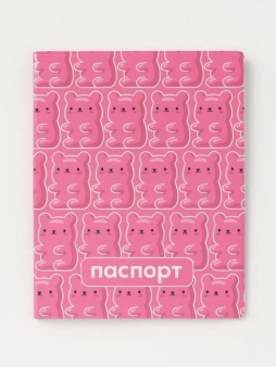 Обложка для паспорта "Медвежонок", плотность 600 мкм
