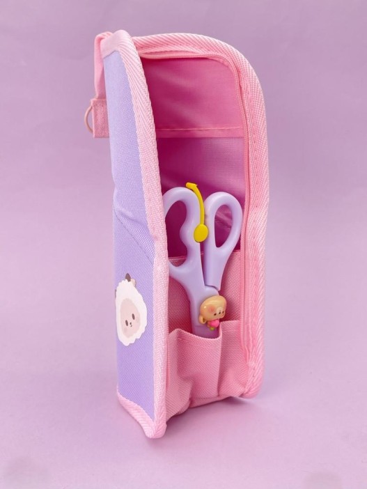 Пенал &quot;Forest friends&quot;, purple (22.7*9.2 см) 