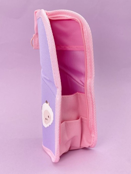 Пенал &quot;Forest friends&quot;, purple (22.7*9.2 см) 