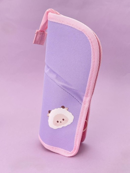 Пенал &quot;Forest friends&quot;, purple (22.7*9.2 см) 