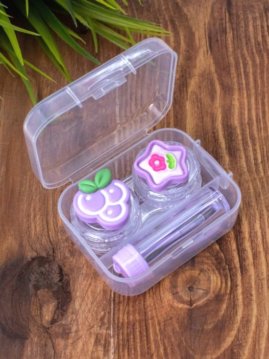 Контейнер для линз &quot;Fruits&quot;, grape 