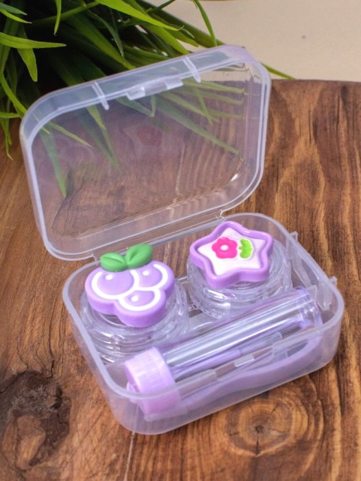 Контейнер для линз &quot;Fruits&quot;, grape 