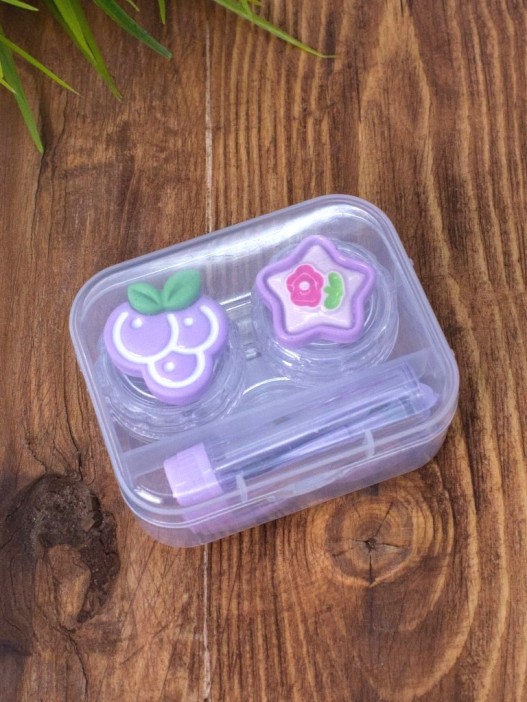 Контейнер для линз &quot;Fruits&quot;, grape 